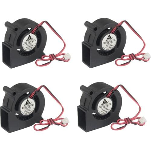 5 Pieces Gdstime 5cm DC 5V Blower Fan 50mm 50x50x20mm 5020s Turbine blower cooling fan Machine Equitment Exhaust 2Pin Cooler 5V