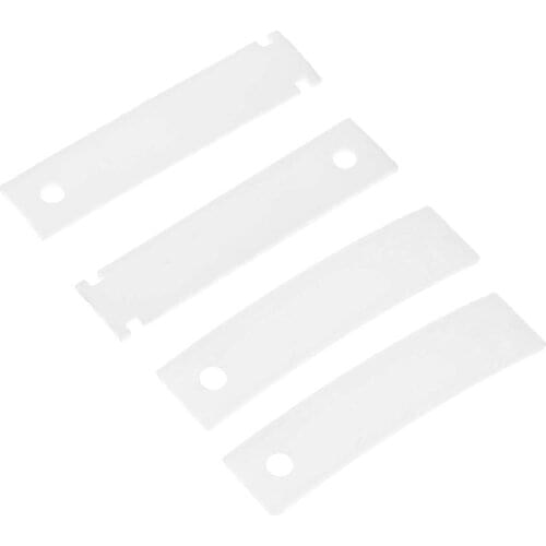 4pcs/kit Dryer Drum Bearing Slide WE1M333 + Dryer Front Drum Slide WE1M1067 Dryer Door Handle Accessories Replacement Stable