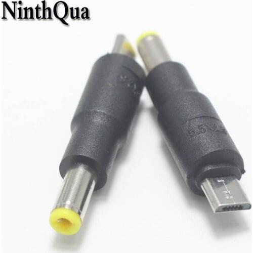 1pcs 5.5*2.5mm 5V DC Power Plug to Micro usb Male Supply Adapter Connector Charging parts 5.5x2.5mm
