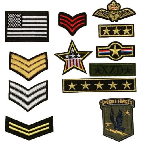 U.S.ARMY EMBLEM Embroidered Patch for Clothing Iron on Sew Applique pride Patch Fabric Clothes Shoes Bags DIY Decoration Patches