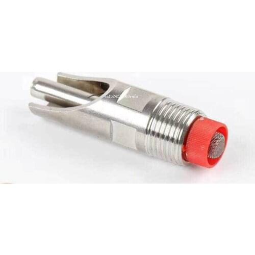 100pcs Pig Nipple Automatic Sheep Waterer Drinker Pig Nipple Drinker Stainless Steel