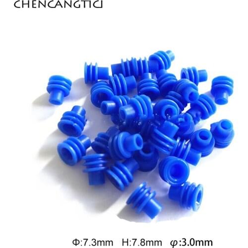 100Pcs Automotive Waterproof Silicone Plug Delphi 15324981 Super Wire Rubber Seal For Car Electronic Component Connector