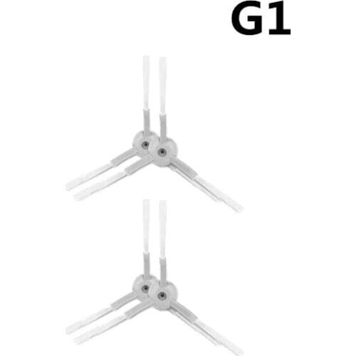 2 Pair Washable Accessories Side Brush For Xiaomi Mi Robot Vacuum-mop Essential G1/MJSTG1 Cleaner Parts Kits