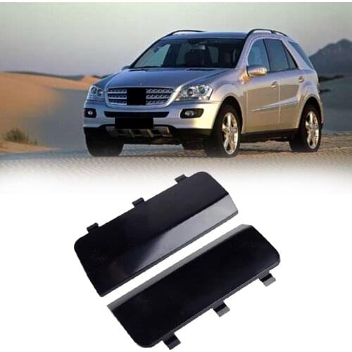 Black Car Rear Bumper Tow Hook Cover Cap for Mercedes Benz ML320 ML350 1998-2005 A1638801605