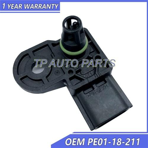 Intake Air Pressure MAP Sensor OEM PE01-18-211 PE0118211