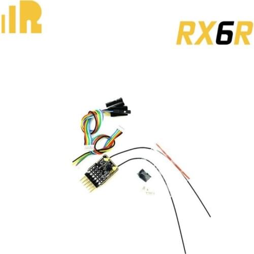 FrSky RX6R 2.4G 6/16 CH Telemetry Receiver PWM SBUS Outputs for RC Drone FPV Racing