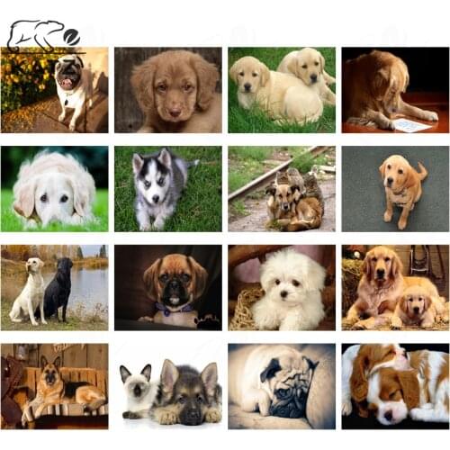 Dog Hd Pictures Diamond Painting Modern Animal Pet Diamond Embroidery Handmade Diy Diamond Mosaic Cross-Stitch Home Decor