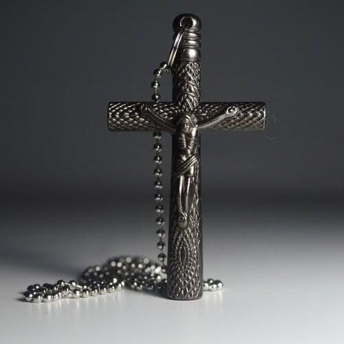 Cross Drum Skin Tuning Key Necklace 1/5 inch Square Socket Tuning Key