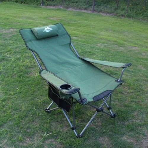 Outdoor Folding Portable Sitting And Lying Dual-purpose Lying Camping Beach Fishing Chair