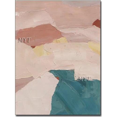 Modern High Quality Abstract Acrylic Canvas Oil Painting Pure Handmade Textured Wall Canvas Art Hotel Decorative Artwork Items