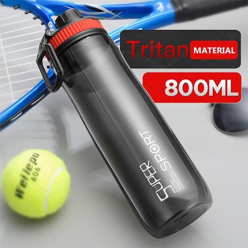 Tanke kelass Outdoor sport bottle with large capacity plastic drop water cup mens portable bottle space cup car mountain road