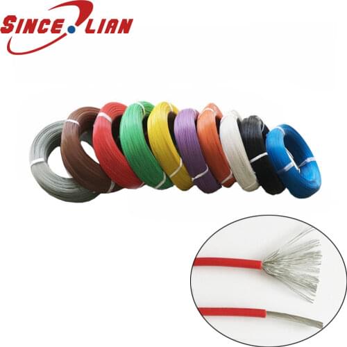 UL1430 22AWG OD 1.6mm Irradiation Electron Wire High temperature Line Waterproof Mildewproof America Stranded Copper Wire