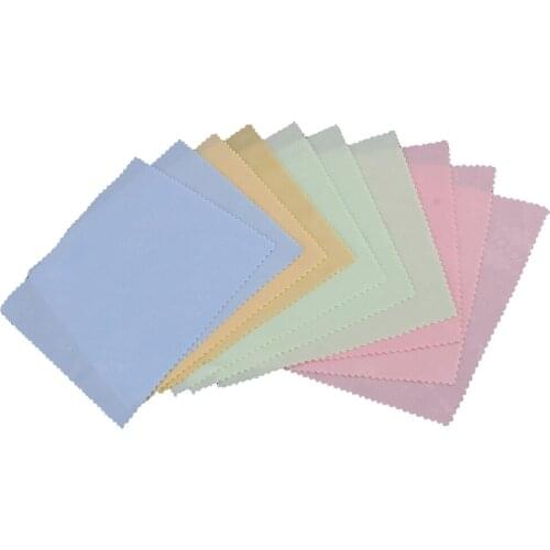 10Pcs Dust Removal Polishing Cloth for Model Tool 14 x 14cm Model Accessory