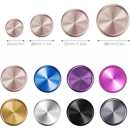 100PCS MetalDiscbound Buckle Discs Ring 24mm/28mm Discbound Ring for Notebook Mushroom Hole Button Buckle Disc Binding Binde