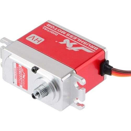 4pcs JX BLS-HV7032MG 30KG Large Torque High Voltage Metal Gear Brushless Digital Servo For RC Car Helicopter Truck Parts