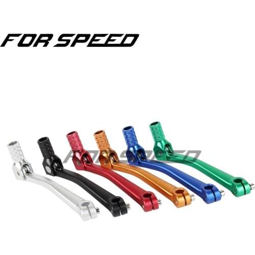 Motorcycle CNC Aluminum Folding Gear Shift Lever Fit Kayo Apollo Bosuer 110/125/140/150/160cc Dirt Bike Pit Bikes Gear Lever