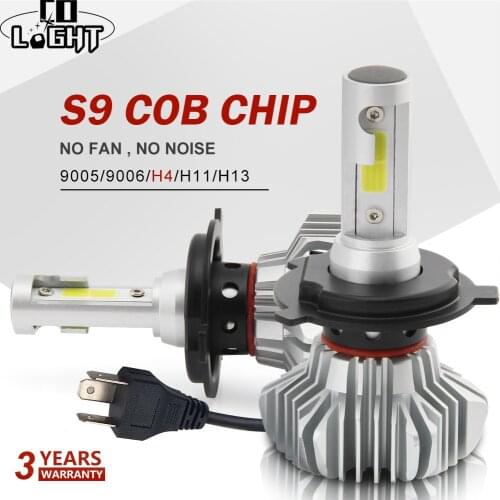 CO LIGHT H7 Led Headlight Bulbs H4 Led 60W COB Hi Lo Beam Auto Headlamp Car Light Bulbs 12V 24V Fog Light for universal cars