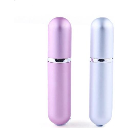 6ml colorful Refillable Portable Mini Perfume Bottle & Traveler Aluminum Spray Atomizer Empty Bottle LX6909