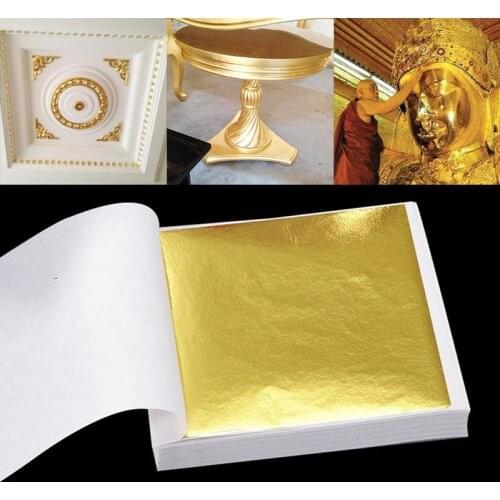 50g Design Foildecal Decorative Stickers Line Stickers Golden Decoration 24k Goldfoil Gold Foil Art Foodgoldfoil Ceiling