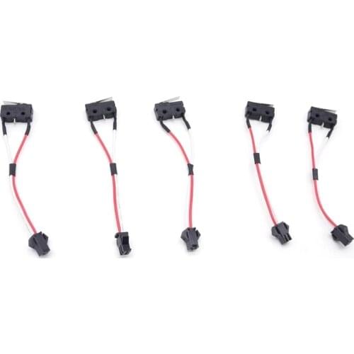 10 Pcs Home Appliance Parts Gas Water Heater Two-wire Micro Switch With Splinter