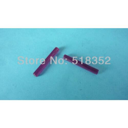 Dia.3mm x L30mm Wire Blocking Gemstone Rod, Bearing Bracket of Molybdenum Wire for EDM Wire Cut Machine Parts