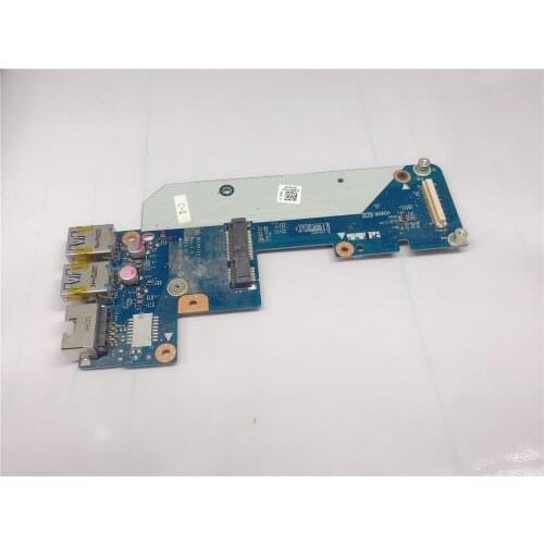 FOR Dell Inspiron 5520 7520 15R Vostro 3560 USB Ethernet LAN PCB Connector Board LS-8242P 0962WP