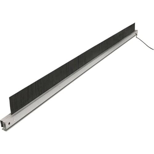 Effective part 400mm,total is 460mm Eliminate Anti-static Carbon Fiber Brush For Bag making