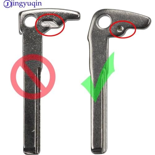 Jingyuqin 10pcs Remote HU83 Key Replacement Uncut Blank for MERCEDES for BENZ B C E ML S CLK CL SLK CLASS Styling