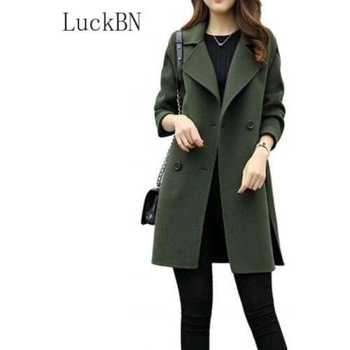 Женские приталенные пальто LuckBN China At AliExpress