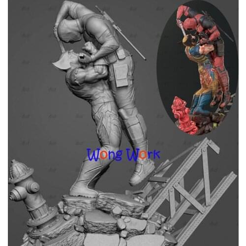 Wong Work Unpainted 1/6 Scale 47cmH 3D Printing Unassembled Garage Kits GK Model Kit Figure Statue TTG-210518-32