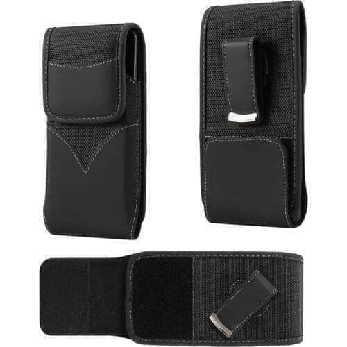 New style Nylon belt case with metal and rotary Clip for LG Risio 4 (2020)