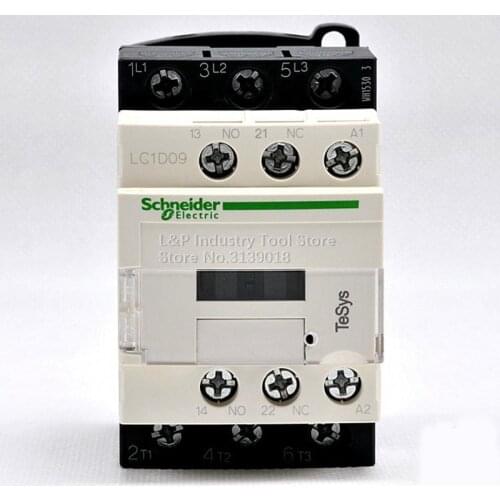 New Original Schneider LC1D09M7C 220VAC Contactor 9A LC1-D09M7C Good Quality LC1D TeSys