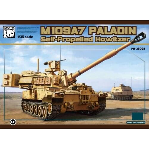 Panda Hobby PH35028 1/35 M109A7 Paladin w/Metal Track - Scale Model Kit