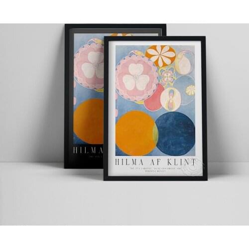 Hilma af Klint poster, af Klint print, Abstract art print, Swedish art, Scandinavian poster, Hilma af Klint, Modern Art Prints
