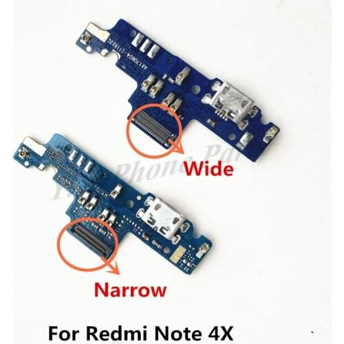 10pcs For Xiaomi Redmi Note 4X USB Charger Charging Port Ribbon Micro USB Dock Connector Flex Cable