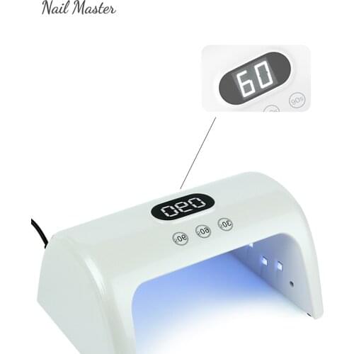 30W Nail Dryer Machine Portable 18 LED UV manicure Lamp nails USB Cable Home Use Nail Lamp for Drying Nails