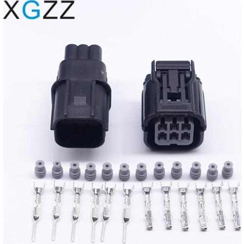 5set 6189-7040 6 pin female automotive wiring connector