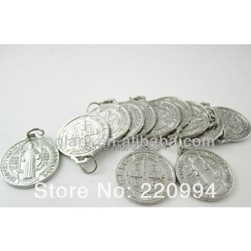 500pcs of Blessing Saint Benedict Jubilee Medal NO JUMP RING INCLUDED