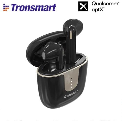 Bluetooth Earphones Tronsmart Onyx Ace TWS Wireless Earbuds aptX with Qualcomm Chip Noise Cancelling Touch Control 24H Play IPX5