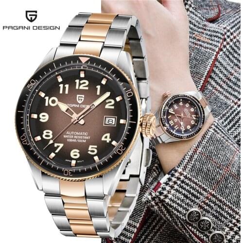 PAGANI DESIGN Men Watches Top Luxury Brand Fashion Automatic Mechanical Watch Men Military Sport Waterproof Clock Relojes Hombre