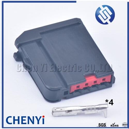 Black 4 pin JST car waterproof auto connector female AIT2PB-04G-1AK unwaterproof electrical wire connectors plug original parts