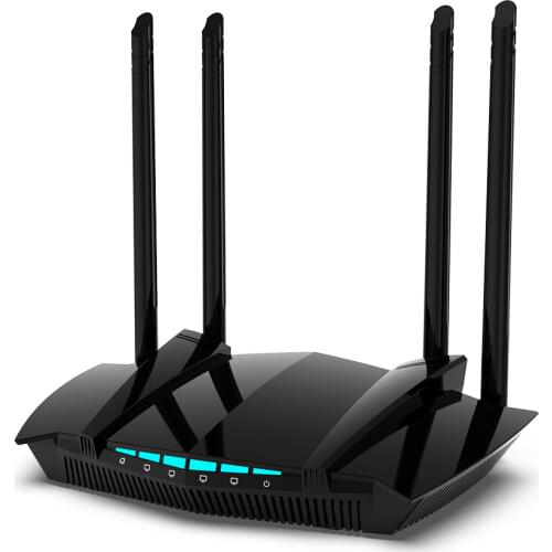 PIXLINK AC22 AC1200 Router Gigabit 2.4G 5.0GHz Dual-Band 1200Mbps Wireless Router Wifi Repeater with 4 High Gain Antennas Wider