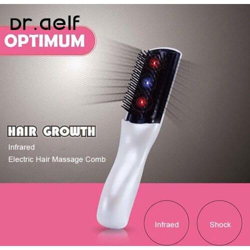 Dr.aelf Electric Hair Straightening Brush Hair Straightener Massage comb Girls Ladies Wet & Dry Hair Care Styling Tools bangs ro