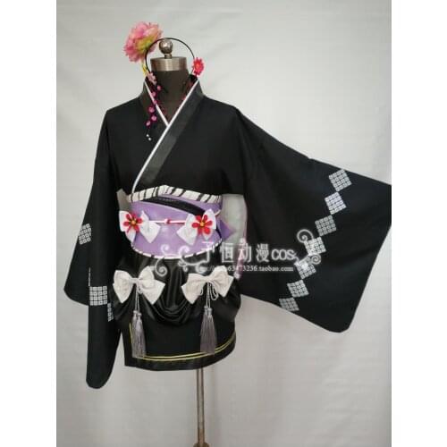 Final Fantasy VII:7 Remake Tifa Lockhart Cosplay Costume kimono dress the Honeybee Inn Exotic Kimono custom made Dress hairpin