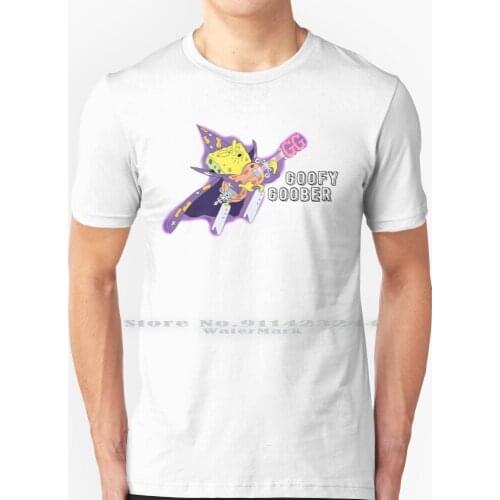 Goober T Shirt 100% Pure Cotton Goober Patrick Squidward Funny Geek 90s Creative Trending Vintage Cool Gift Euro Us Size Big