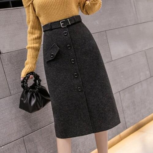 HUGWISER Womens Autumn Skirts