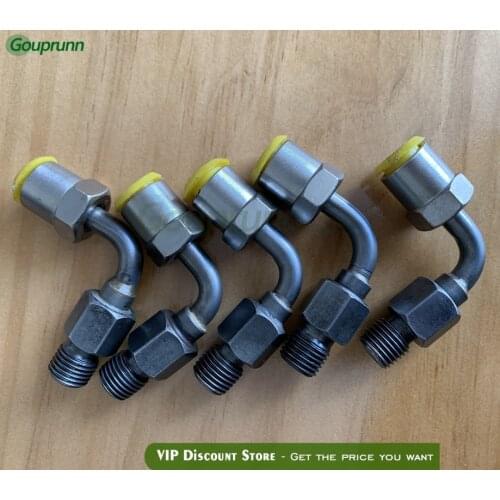 2600bar common rail test bench pipe conversion connector part, common rail injector pump connect joint to the common rail tube
