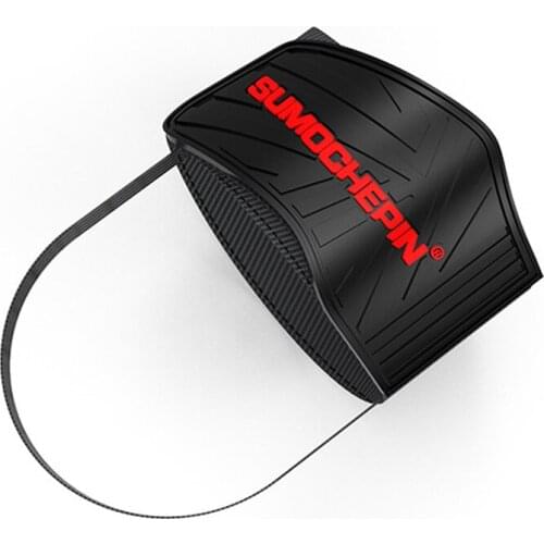 Motorcycle Gear Shifter Riding Wear-Resistant Moto Shoe Protector Antiskid Boots Cover With Button Closure Black-Rubber Natural