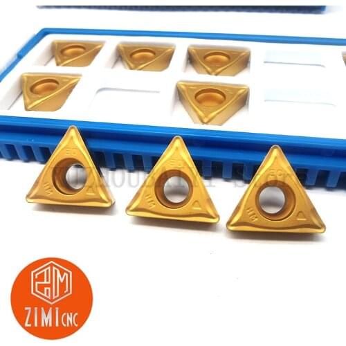Tungsten carbide TCMT16T308-HM ZM6020 triangle inner hole CNC insert blades for lathe boring bar lathe cutter turning tool