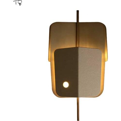 Post Modern Classical Luxury Designer Wall Lamp for Living/Dining Room Decoration Wall Mount Light Background Bedroom Bedside
